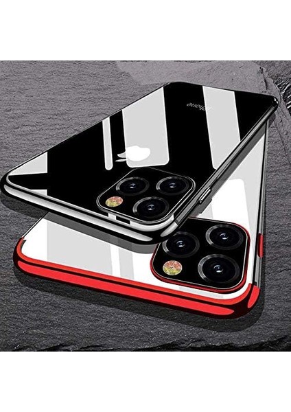 11 Pro ile Uyumlu Dört Köşeli Lazer Siyah Cep Telefonu Kılıfı fiyatları