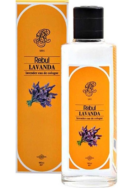 Rebul 250ML Lavanta Kolonya Cam Şişe
