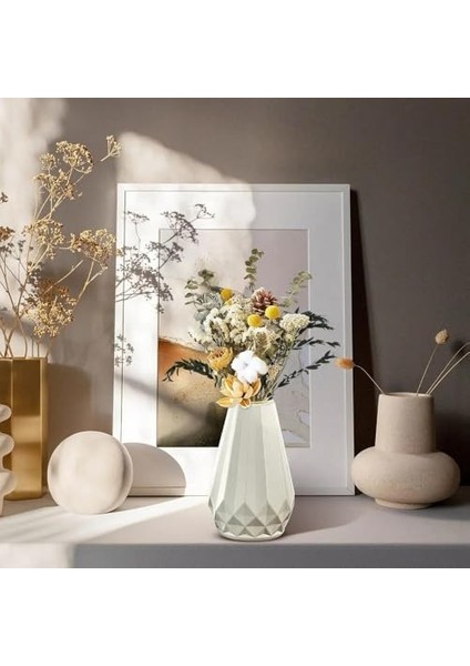 Geometrik Şekilli Seramik & Beyaz fiyatları