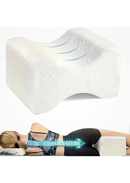 Visco Ortopedik Bacak Arası Yastığı – Hamileler Için Destek | Bel, Bacak ve Kalça Ağrısı Için Uyku Yastığı | Yıkanabilir Kılıflı Ergonomik Diz Arası Yastık fiyatları
