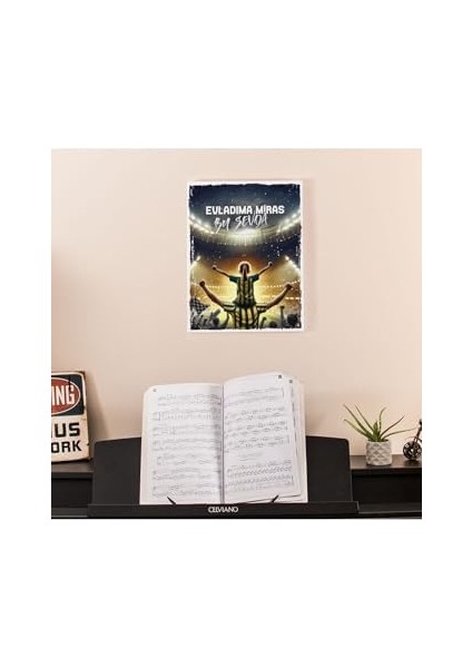 Sarı Lacivert Taraftarlara Özel Kanvas Tablo fiyatları