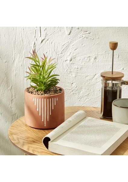 Saksı Yapay Bitki 23 cm