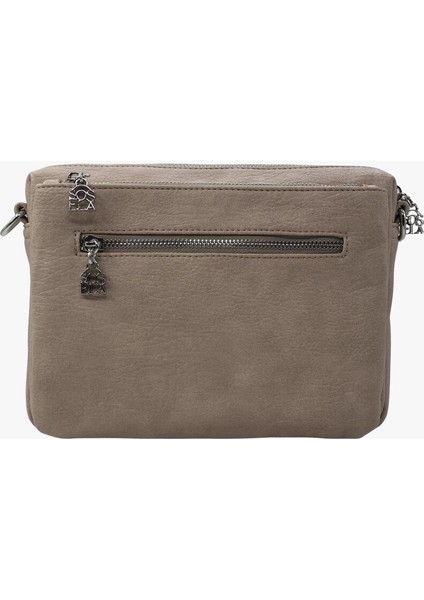 67-7175 Kadın Çarpraz Askılı Çanta-Kum