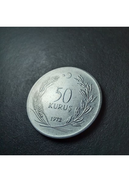 3996368F5624DC49BD 1972 Akmonital 50KURUŞ Ççt+/ça Eski Madeni Para modelleri