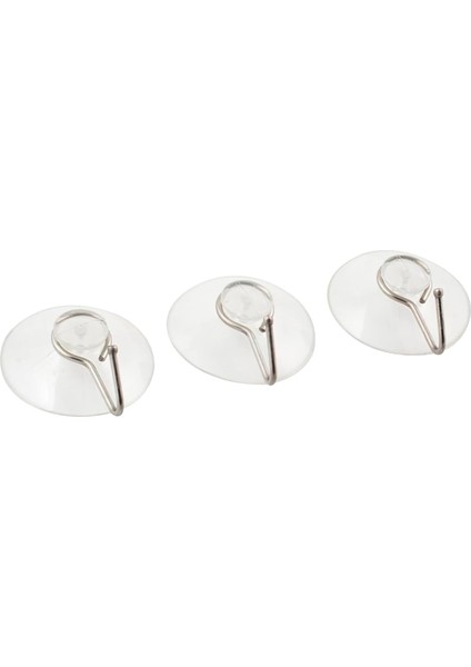 3'lü Kartonlu Vakumlu Kanca Seti,