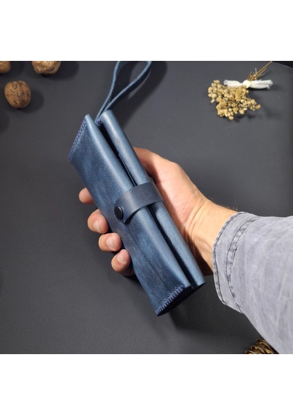 Uzun Cüzdan Bilek Askılı Gerçek Deri El Yapımı Telefon Çantası fırsatları