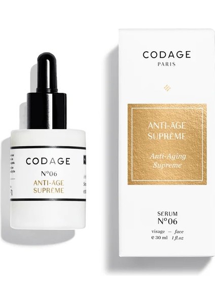 Serum N°06 - Cilt Yaşlanmasının Tüm Belirtileri ile Mücadele Eden, Son Nesil Supreme Serum - 30 ml indirimleri
