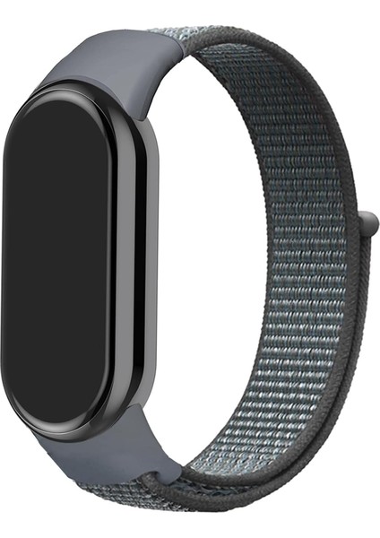 Mi Band 8 Akıllı Bileklik Ile Uyumlu Kordon Bilekli Kumaş Kayış Kordon Fabric, Ayarlanabilir Spor Yedek,bileklik Renkli Kayışı Kaliteli Hasır Örme Kordon Kayış