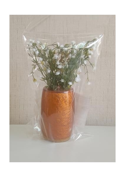 Dahil, Dahil, Çiçek,beyaz Yapay Çiçek, Dekoratif Altın Renkli Poliresin 5X5X12CM modelleri