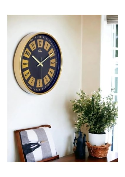 D-218-A-12 Parçalı Kadran 30 cm Sessiz Akar Duvar Saati modelleri