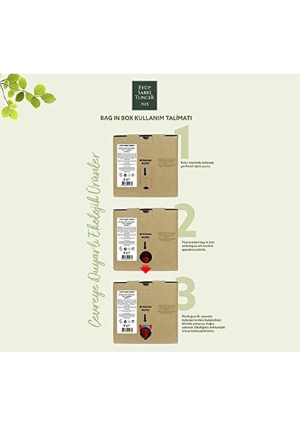 Eyüp Sabri Tuncer Amber Doğal Zeytinyağlı Sıvı Sabun 5 Lt - Bag In Box
