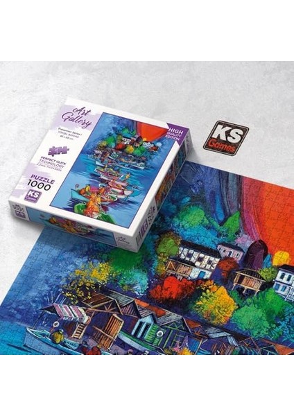 Games 1000 Parça Balıkçılar Serisi I Puzzle modelleri