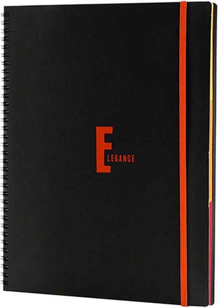 Elegance A5 Defter Çizgili 160 Syf Spiralli