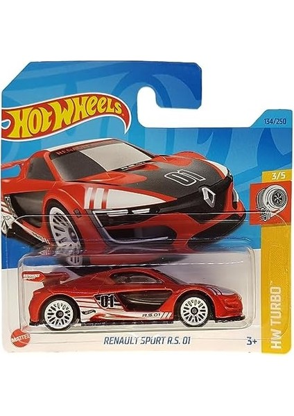 - Renault Sport R.s. 01 - Hw Turbo 3/5 - HKJ38 - Short Card - Kırmızı - 2023 fiyatları