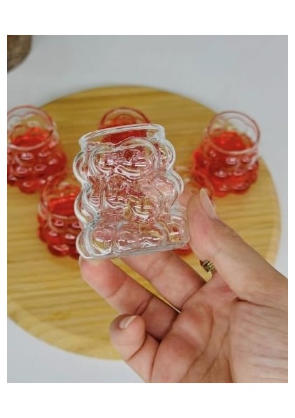 75 ml 6'lı Üzüm Seti, Bubble, Bulut, Kahve Yanı Sunum Bardağı, Zarif ve Şık Tasarım, Içecek Sunumları Için Ideal fiyatları