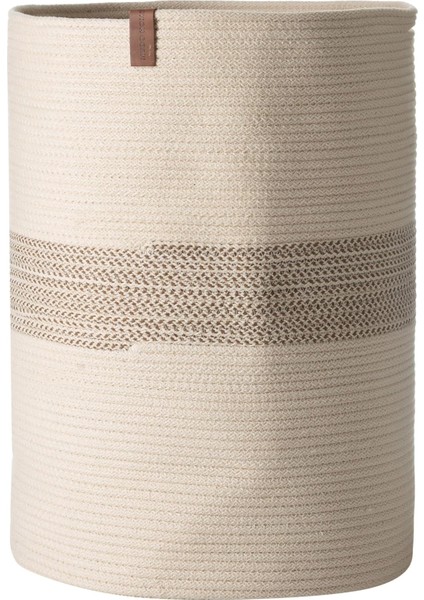 Concept Venus Çamaşır Sepeti Bej Ekru 35X35X45