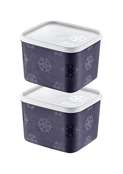 2'li Set No Frost Saklama Kabı Lacivert 1250 ml fiyatları