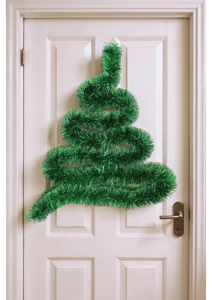 Yılbaşı Çam Ağacı Süsü Sim 2 M Yeşil