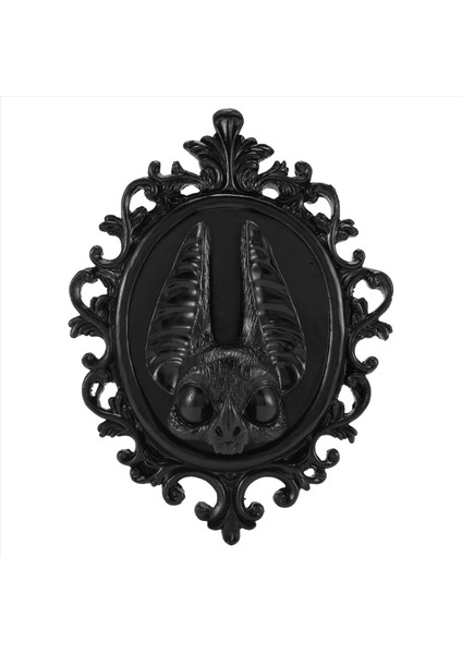 Cadılar Bayramı Gotik Tarzı Dekoratif Yarasa Kolye Barok Tarz Kolye Süslemeleri Ev Dekoru B (Yurt Dışından)