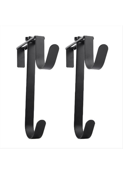 2pcs Metal Ayarlanabilir Genişlik Skimmer Havuz Pole Askı Çift Hook Bahçe Çit Aksesuarları için Açık Hortum Hortum (Yurt Dışından)