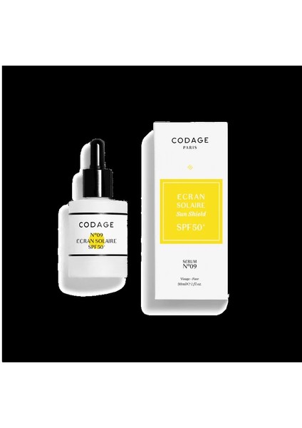 Serum N°09 - Sun Shield Spf 50+ Organik Filtreli, Yüksek Konsantrasyonlu Güneş Serumu 30 ml indirimleri