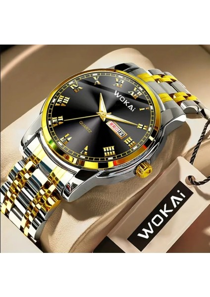 Erkek saati WOKAI Zamanı Yavaşlatan Şıklık Anları Yakala, Hayatı Yaşa