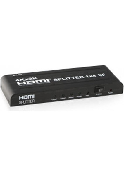 Dark Dk Hd SP4X1 4K Ultrahd 1 Giriş 4 Çıkışlı HDMI Splitter (Sinyal Çoğaltıcı)