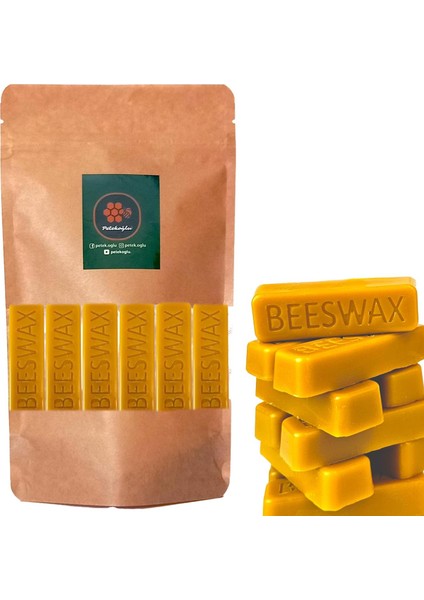 Besswax Mini Külçe 250GR Petekoğlu Filtre Edilmiş Saf