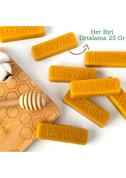 Besswax Mini Külçe 250GR Petekoğlu Filtre Edilmiş Saf modelleri
