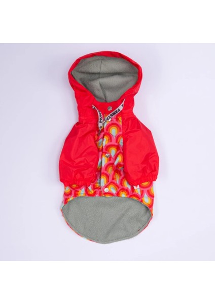 Lisbon Sunset Polarlı Su Geçirmez Orta-Büyük Irk Köpek Yağmurluğu indirimleri