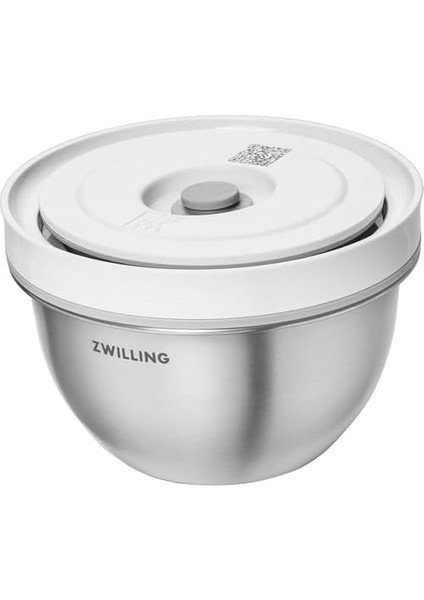 Fresh & Save Bowls Vakumlu Saklama Kabı, S, 12 Santimetre, Paslanmaz Çelik, Metalik Gri fiyatları