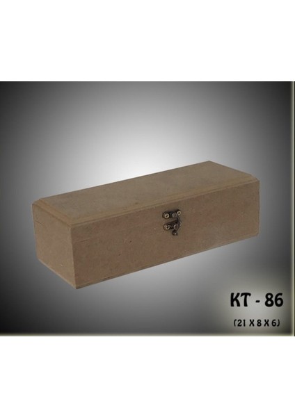 Ahşap-Boyanabilir-Klipsli-Takı-Makyaj-Aksesuar-Dekoratif Saat Kutusu