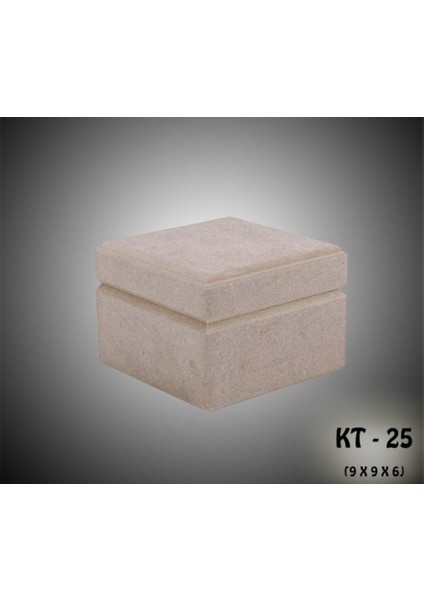 Ahşap Boyanabilir-Takı-Makyaj-Aksesuar-Dekoratif Çok Amaçlı Kare Kutu