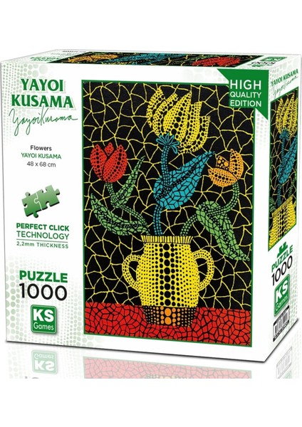 Games 1000 Parça Çiçekler Puzzle