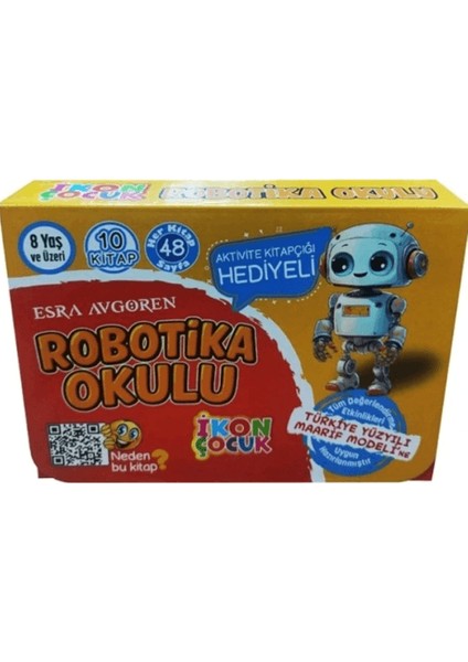 Robotika Okulu Hikaye Seti 10 Kitap Set
