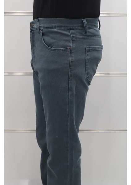 Fistan Store Erkek Yüksek Bel Rahat Kesim Boru Paça Büyük Beden Jean Pantolon modelleri