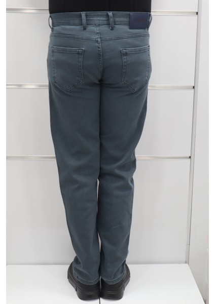 Fistan Store Erkek Yüksek Bel Rahat Kesim Boru Paça Büyük Beden Jean Pantolon fırsatları