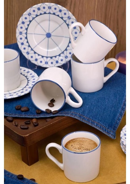 Heda Yıldız 12 Parça 6 Kişilik Kahve Fincan Takımı - fiyatları