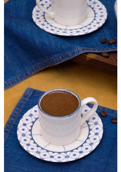 Heda Yıldız 12 Parça 6 Kişilik Kahve Fincan Takımı - modelleri