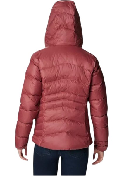 Autumn Park Down Kapüşonlu Termal Kadın Kaz Tüyü Mont