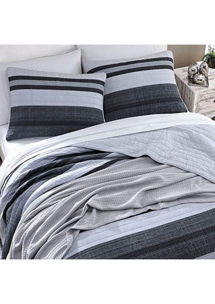 Ev | Ardmoore | Premium Pamuk Ultra Yumuşak Yorgan Örtüsü, Rahat 2 Parça Yatak Seti, Tüm Sezon Şık Yatak Örtüsü, Ikiz, Gri modelleri