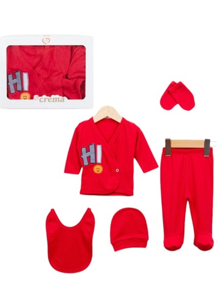 Nakışlı 5 Lü Zıbın Hastane Çıkış Seti fiyatları