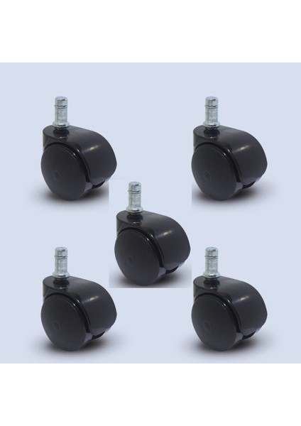 Kaliteli Ofis Koltuk - Sandalye Tekeri Pimli - 5'li