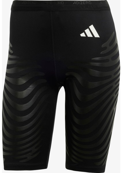 Adizero Control Running Kadın Siyah Koşu Taytı.-