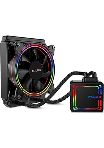 Dark Aquaforce W126 12CM Frgb LED Fan + Pompa, Intel & Amd Uyumlu Sıvı Soğutma Sistemi (DKCCW126)