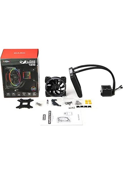 Dark Aquaforce W126 12CM Frgb LED Fan + Pompa, Intel & Amd Uyumlu Sıvı Soğutma Sistemi (DKCCW126) fiyatları