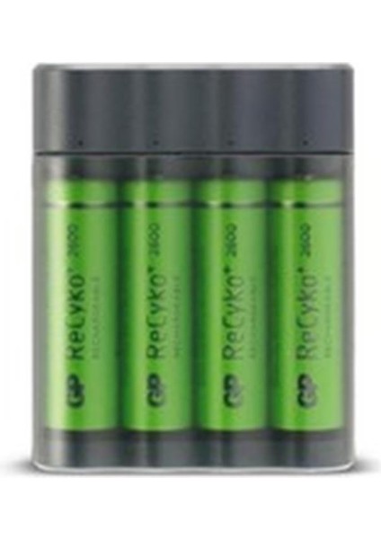 Gp X411 Aa 2700 Mah Şarjlı Kalem Pil 4 Adet + Şarj Cihazı GPX411270AAHCEMTB-2EAB4