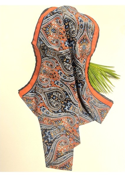 Lüks Figürlü Gösterişli Eşarp