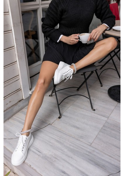 Oscar Kadın Siyah Bılek Taş Detay Sneaker fiyatları