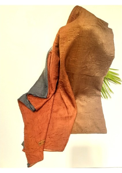 Lüks Figürlü Gösterişli Dökümlü Eşarp